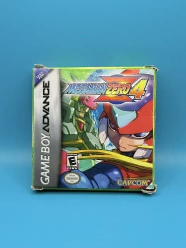 Mega Man Zero 4 (Game Boy Advance, 2005) – Complete in Box (CIB) | Free Shipping