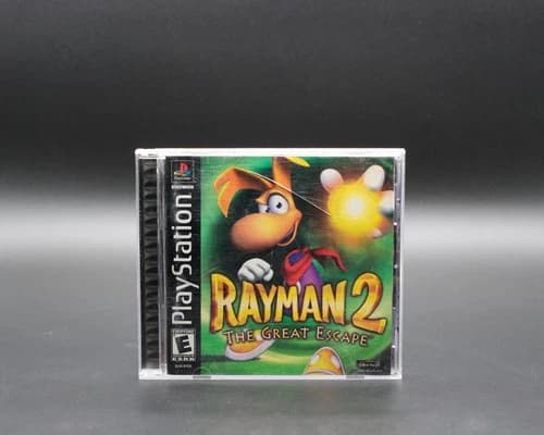 Rayman 2 The Great Escape PlayStation 1 PS1 CiB Complete Tested & Working
