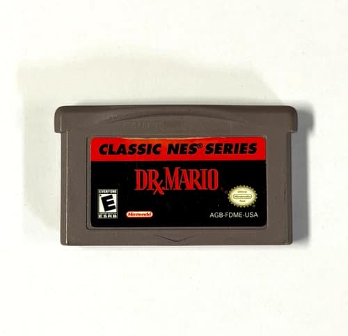 Dr. Mario Classic NES Series (Game Boy Advance GBA, 2004) *Cartridge Only*