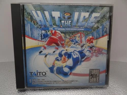 Hit the Ice (Turbo Graphics(, 1992) CIB OUTSTANDING SHAPE BANGER