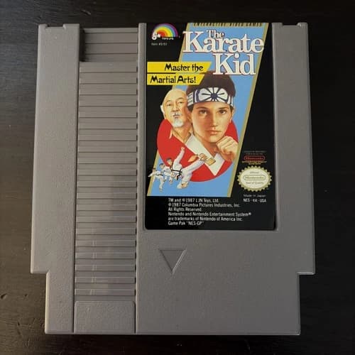 Karate Kid (Nintendo NES, 1987) Tested