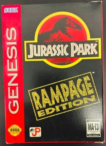 Jurassic Park: Rampage Edition Sega Genesis CIB