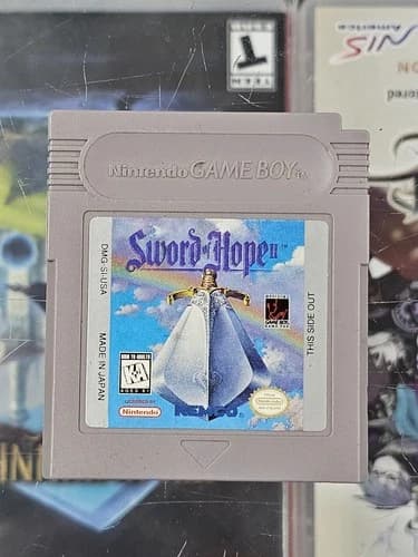 Sword of Hope II 2 (Nintendo GameBoy, 1996) Authentic Game Cartridge TESTED RARE