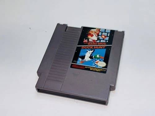 Super Mario Bros. / Duck Hunt NES Nintendo Entertainment System Tested & Working
