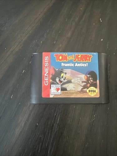 Sega Genesis Game Only Tom And Jerry Frantic Antics!
