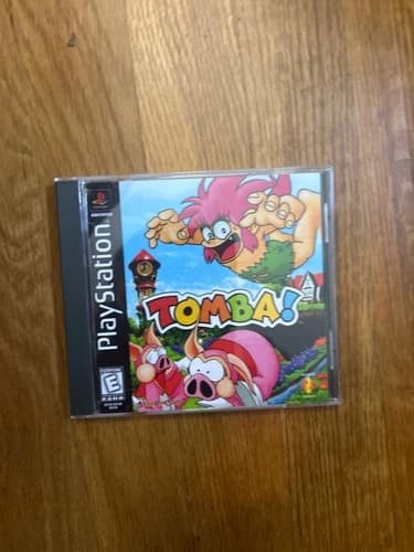 Tomba (Sony PlayStation 1, 1998) PS1 Good Shape Tested Fast Ship