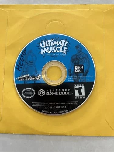 Ultimate Muscle: Legends vs. New Generation Nintendo GameCube Tested Disc Only