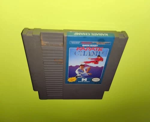 Karate Champ (Nintendo NES 1986) Authentic/Tested/Works