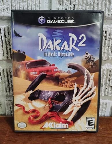Dakar 2: The World's Ultimate Rally for Nintendo GameCube - Complete, Tested