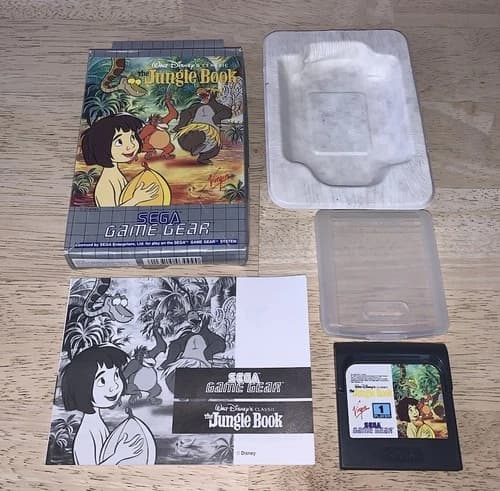 Disneys The Jungle Book Boxed And Complete Sega Game Gear Game