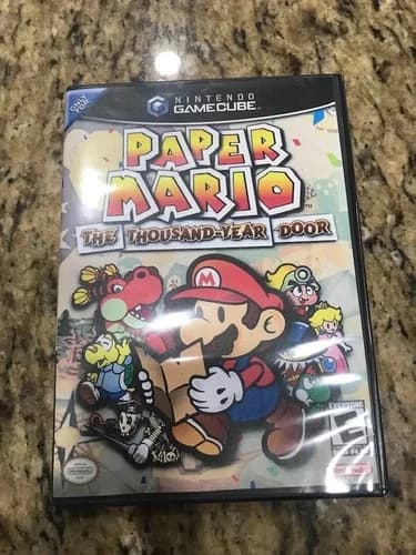 Paper Mario Thousand Year Door (Nintendo GameCube, 2004) Tested Works 100%