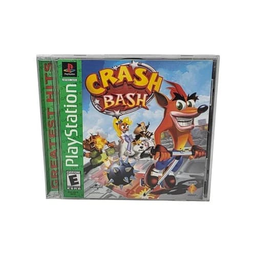 Crash Bash Greatest Hits PlayStation 1 PS1 CIB Complete