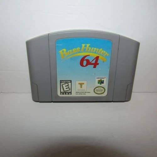 Bass Hunter 64 Nintendo 64 N64 Video Game Cartridge Only Tested & Working