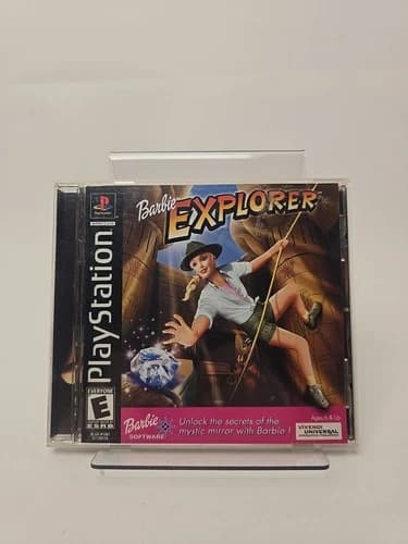 Barbie Explorer (Sony PlayStation 1, 2001) Complete CIB