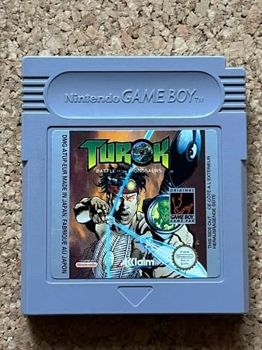 Turok Battle of the Bionosaurs (Nintendo Gameboy) Cartridge Only! GENUINE
