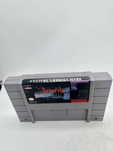 Bram Stoker's Dracula (Super Nintendo SNES, 1993) Tested Working