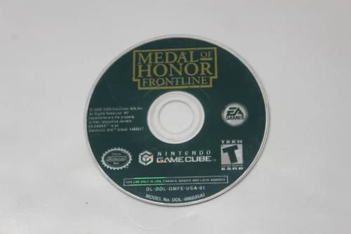 Medal of Honor: Frontline (GameCube, 2004) Disc Only
