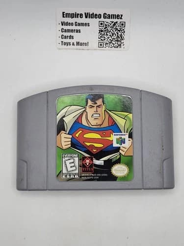 Superman (Nintendo 64 N64, 1999) - Cartridge Only - Tested, Working