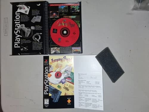 Jumping Flash (Sony PlayStation 1, 1995) - Complete w/ Registration Card PS1 CIB