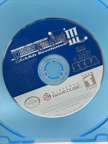 GameCube Phantasy Star Online Episode III: C.A.R.D. Revolution Disc Only