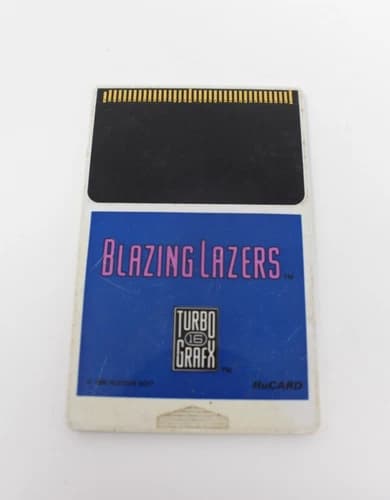 TurboGrafx-16 HuCard Blazing Lazers HuCard Only Tested Working