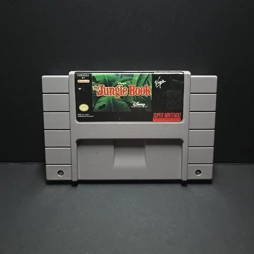 Disney's The Jungle Book (Super Nintendo) Tested SNES Cartridge Free Shipping!