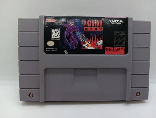 Phantom 2040 (SNES, 1995) Cartridge Only Viacom New Media NTSC-U/C Authentic