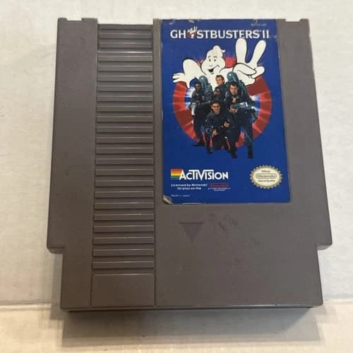 Ghostbusters II - (Nintendo, 1990) Authentic, Tested, NES, Fast Shipping