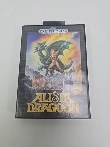 Alisia Dragoon (Sega Genesis) - Authentic CIB W/ All Inserts Great Condition