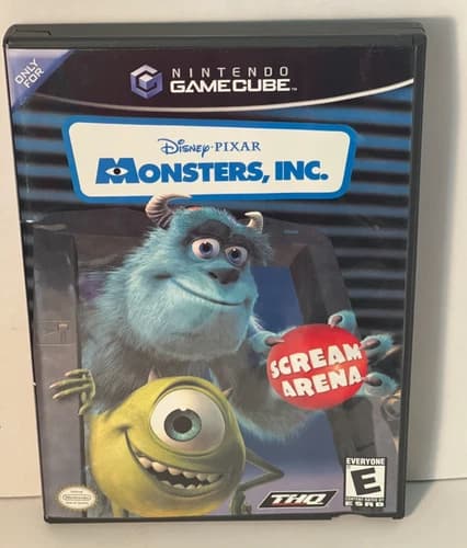 Monsters Inc Scream Arena (Nintendo GameCube, 2002)