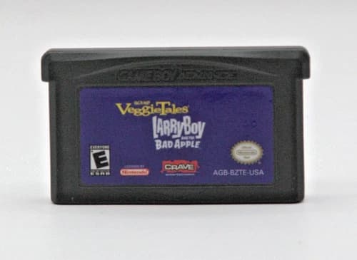 VeggieTales: Larry Boy and the Bad Apple (Nintendo GBA) Game Only TESTED+WORKING
