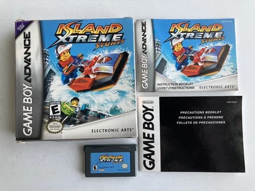 Nintendo GBA LEGO Island Xtreme Stunts Game (Tested/Works)