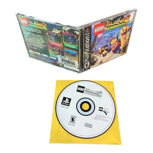 Sony PlayStation 1 PS1 CIB COMPLETE TESTED LEGO Island 2 The Brickster's Revenge