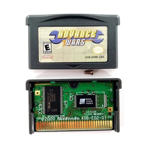 Advance Wars (Nintendo Game Boy Advance, 2001) Authentic Cart Only Tested Works