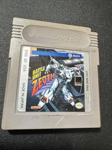 Battle Unit Zeoth Nintendo Game Boy 1991 Gameboy Jaleco Original Genuine TESTED