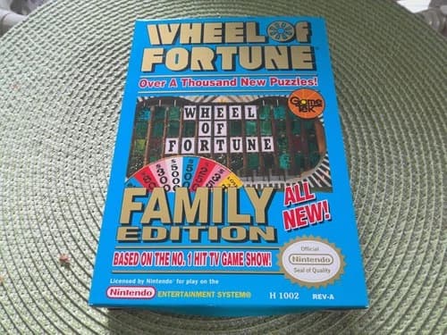 Wheel of Fortune -- Family Edition (Nintendo Entertainment System, 1990)