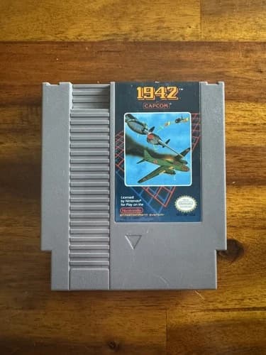 1942 Nintendo NES Cleaned/Tested