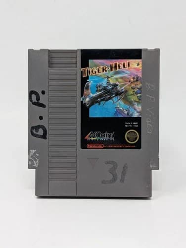 Tiger-Heli (Nintendo Entertainment System, 1987) - Cart Only
