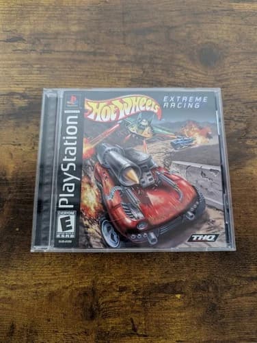 Hot Wheels: Extreme Racing PlayStation 1 (PS1) CIB Tested
