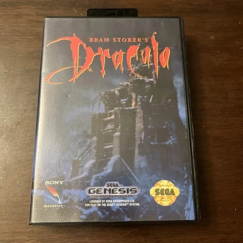 Bram Stoker's Dracula (Sega Genesis) Complete - Tested - Authentic