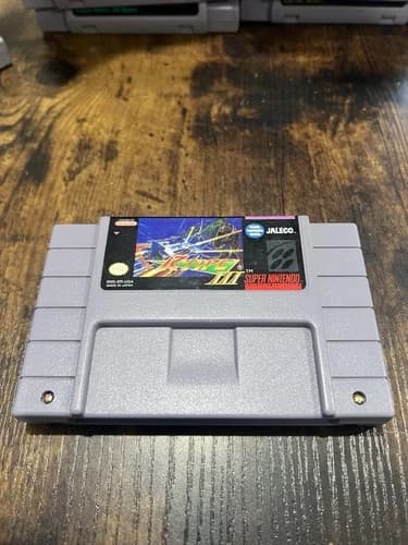 Snes Super Nintendo R-Type III: The Third Lightning Hand Polished Contacts