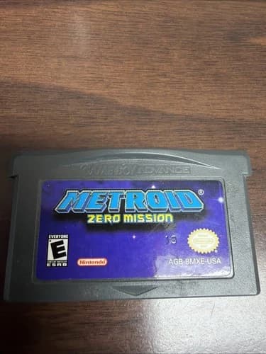 Metroid: Zero Mission Nintendo Gameboy Advance GBA Tested Authentic. Game Only