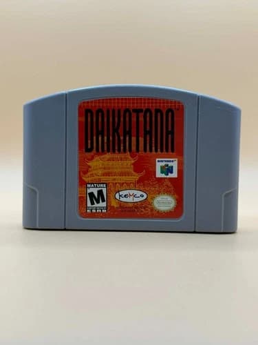 John Romero's Daikatana Nintendo 64 N64 Game Cartridge Only Authentic Kemco