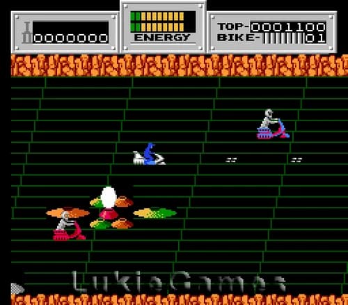 Seicross - NES Nintendo Racing Game