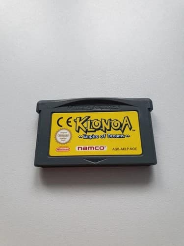 Klonoa Empire of Dreams | GBA Module Game | Nintendo GameBoy Advance | MINT