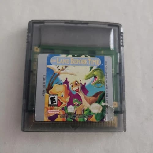 The Land Before Time GBC (Nintendo Game Boy Color) Authentic Cartridge