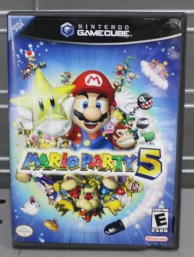 Mario Party 5 (GameCube, 2003) CIB Complete With Manual Tested Fast Shipping!