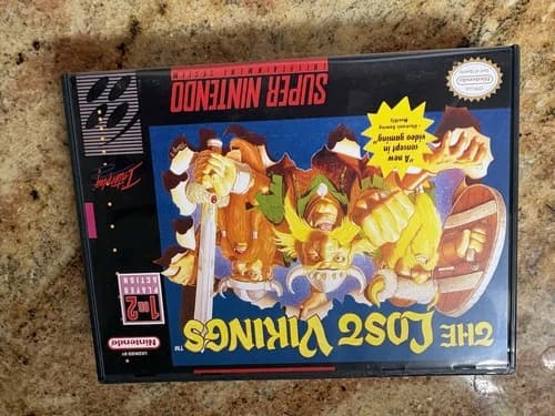 The Lost Vikings Super Nintendo SNES 1993