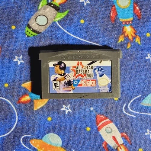 All-Star Baseball 2003 (Nintendo Game Boy Advance, 2002) CART Only/Tested!