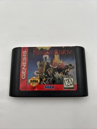 Phantasy Star IV (Sega Genesis, 1994) Authentic Cart Only - Tested